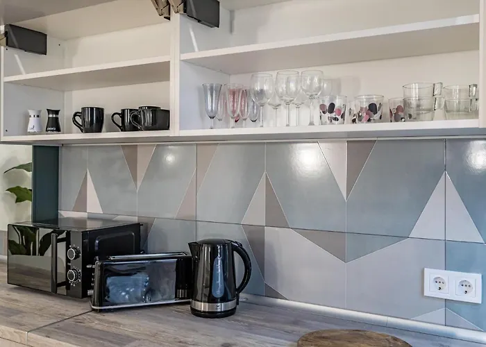 Exquisite With An Original Design Apartman